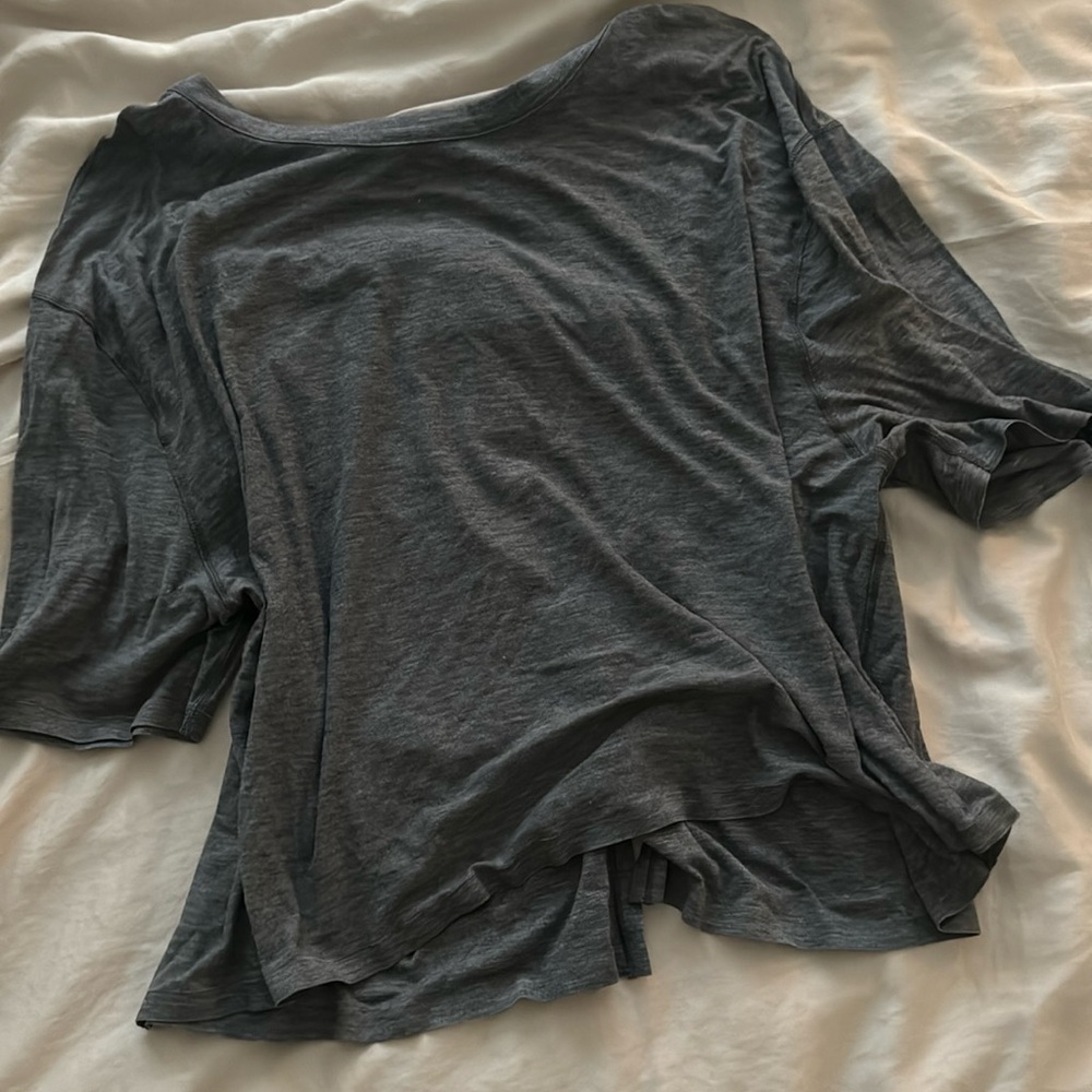 Lululemon Open Back Crop Top